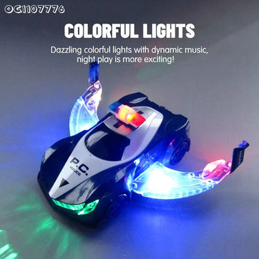 POLICE CAR WITH LIGHT & SOUND
